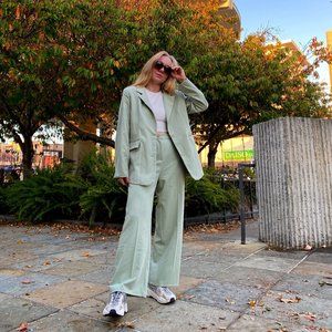 Maiwa Blazer in Sage